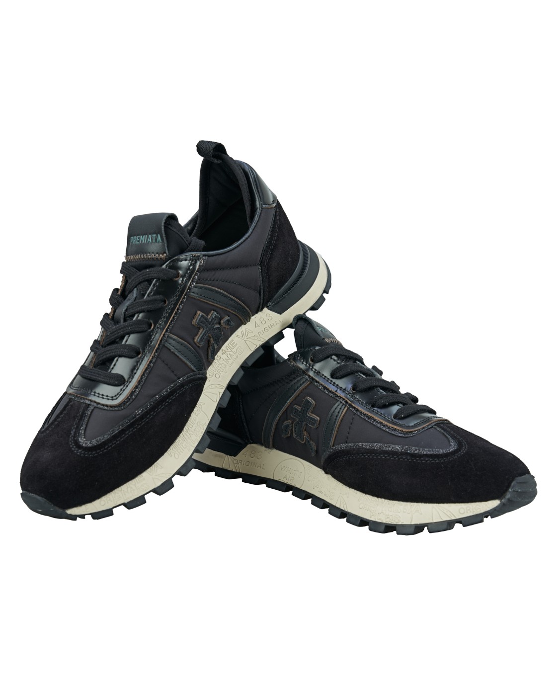 shop PREMIATA  Scarpe: Premiata Sneaker "Johnlowd".
Calzata abbondante
Altezza Suola 2,5 cm.
Fusbet Interno 29 cm.
Composizione: 
Suola: 60% EVA 10% TPU 30% rubber 
Tomaia: 35% calf leather 50% PA 10% PU 5% EA
Fodera: 100% GOAT LEATHER.
Fabbricato in Vietnam.. JOHNLOWD-6524 number 1134778